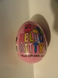 Hello Kitty Easter Egg Filled with Candy and Stickers - You Get Two Eggs, One Pink and One Purple