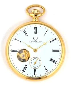 Desperado Park City Gold Plated Limited Edition Pocket Watch