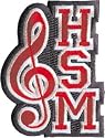 High School Musical: HSM Music Note Patch.