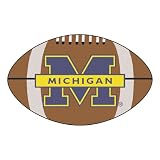 Michigan Wolverines NCAA Football Floor Mat (22x35)