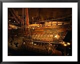 17th Century Warship, Vasa, Stockholm, Sweden Styles Framed Art Poster Print by Jon Davison, 39x31