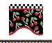 CHERRIES SCALLOPED BORDER TRIM