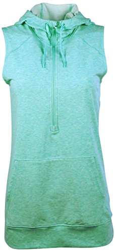 Nike Women's Dri-Fit Obsessed Sleeveless Half Zip Hoodie
