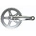 Sunlite Crankset Cotterless Alloy 44x170 3/32 Steel Ring Silver