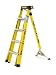 Little Giant 4-Foot -6-Foot Ultra-Step Ladder, Aluminum Fiberglass Type 1A #12460