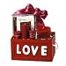 Love Lights Red Candles and Music Gift Set - Romantic Evening Gift Idea