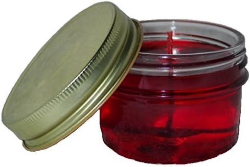 APPLE/CLOVER Scent - 4 Pack (4 - 4 oz) - Gel Candles w/Lids