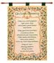 Wallhanging -An Irish Blessing "Peace and Plenty"