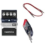 DigiTech CR-7 Stereo Chorus Pedal Bundle with 10-Foot Instrument Cable and Tascam TC04R Cable