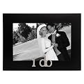 I Do Photo Frame - Black (4x6")
