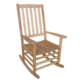 Merry Garden High-Back Rocking Chair