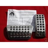 Dodge Caliber 2007-2012 Gas Pedal & Brake Pedal Cover Kit Stainless Mopar OEM by Mopar