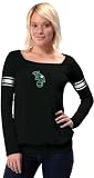 Oakland Athletics Cooperstown Women's Long Sleeve Armband Jersey Top - by Alyssa Milano