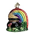 Old World Christmas Ornament Pot of Gold Irish