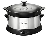Crock Pot SCR1500 Saute Slow Cooker Brushed Chrome & Grey 4.7L