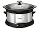 Crock Pot SCR1500 Saute Slow Cooker Brushed Chrome & Grey 4.7L
