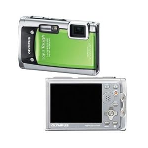 Olympus Stylus Tough 6020 - Digital camera - compact - 14.0 Mpix - optical zoom: 5 x - supported memory: SD, SDHC - green