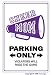CHEER MOM ~Novelty Sign~ mom cheering parking gift