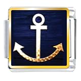 Anchor Symbol Italian Charms Bracelet Link