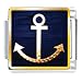 Anchor Symbol Italian Charms Bracelet Link