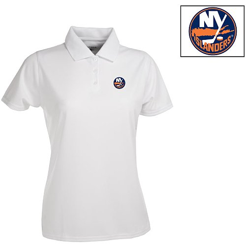 Antigua New York Islanders Women's Exceed Polo Shirt Large