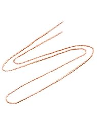 18" 1.0MM Ball Chain in 14K Rose Gold