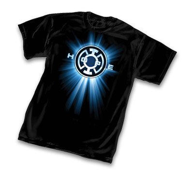  BLUE LANTERN SYMBOL: HOPE GREEN LANTERN T-Shirt