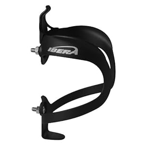 Ibera Bicycle Lightweight Aluminum Water Bottle Cage, Black