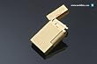 S.T. Dupont Ligne 2 Gold Diamonds Lighter - Gold 16284