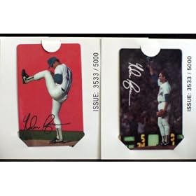 Nolan Ryan - CINSC Phone Cards Set of FOUR
