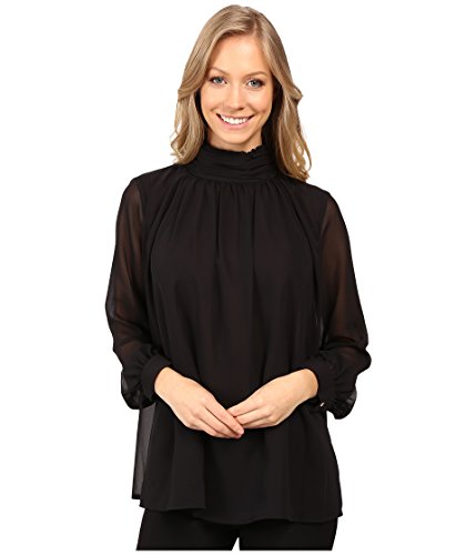 [ヴィンスカムート] Vince Camuto レディース Long Sleeve Ruffle Neck Blouse トップス [並行輸入品]