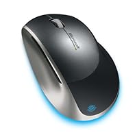 Microsoft 2.4GHz Wireless BlueTrack Technology Laser Explorer Mouse with 30-Foot Range and Easy Battery Recharging Base (5AA-00001).