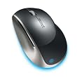 Microsoft 2.4GHz Wireless BlueTrack Technology Laser Explorer Mouse with 30-Foot Range and Easy Battery Recharging Base (5AA-00001).