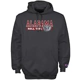 Champion Alabama Crimson Tide Black Powerblend Hoody Sweatshirt
