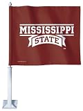 NCAA Mississippi State Bulldogs Car Flag