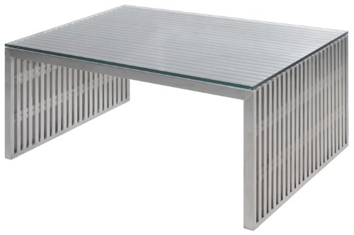 Amici Coffee Table in Silver Amici Coffee Table in Silver