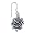 Sterling Silver Handmade Fashion Earring Jewelry 1.75 Inches Image #3