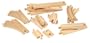 Brio - 33402 - Circuits de train en bois - Coffret �volution Interm�diaires - 16 pi�ces