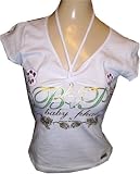 Baby Phat - Baby Phat Tie Front Top - White (FREE Priority Mail Shipping)