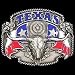 Texas Bull Cowboy Western Style Long Horn Belt Buckle