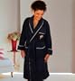 Armani International, Roma Bath Robe Collection, Luxury European Egyptian cotton Bathrobe, chic & fabulous!