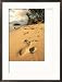 Foot Print on Beach, Koh Samui, Thailand Framed Photographic Poster Print by Jacob Halaska, 21x29