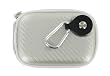 rooCASE EVA Hard Shell (Candy Licorice Silver) Carrying Case for Kodak EasyShare C143 Digital Camera