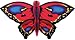 New Tech Kites Butterfly Red Forest