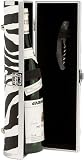 Animal Print 1-Bottle Wine Tote Travel Case - Zebra