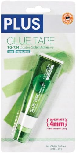 Plus Glue Tape Roller-TG-724 1/6" Wide