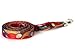 Dutch Dog Amsterdam Fashion Dog Leash, 5-Feet, Ruby Harvest
