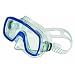 Salvas Damen Tauchmaske Domino MD, transparent/blue, M