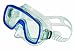 Salvas Damen Tauchmaske Domino MD, transparent/blue, M