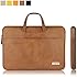 Kamor Water-Resistant PU Leather Sleeve Case for 13.3-Inch MacBook Air / MacBook Pro - Brown